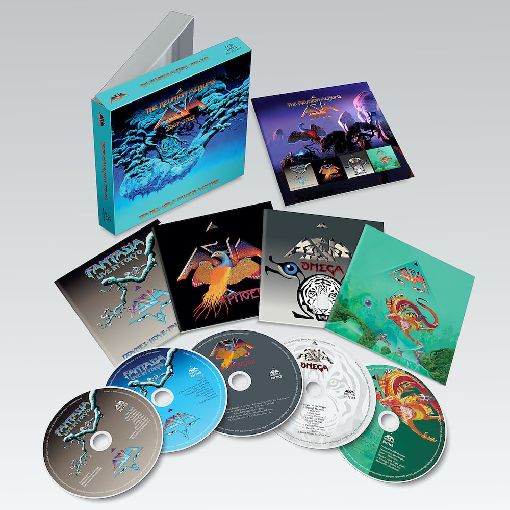 Asia celebrate their 40th Anniversary with 5CD boxset The Reunion