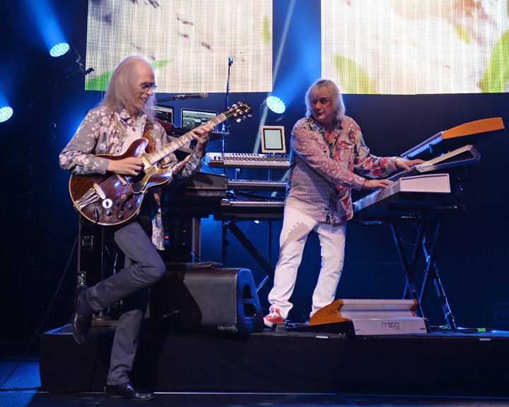 Yes performs at Hard Rock Live held at the Seminole Hard Rock Hotel & Casino.