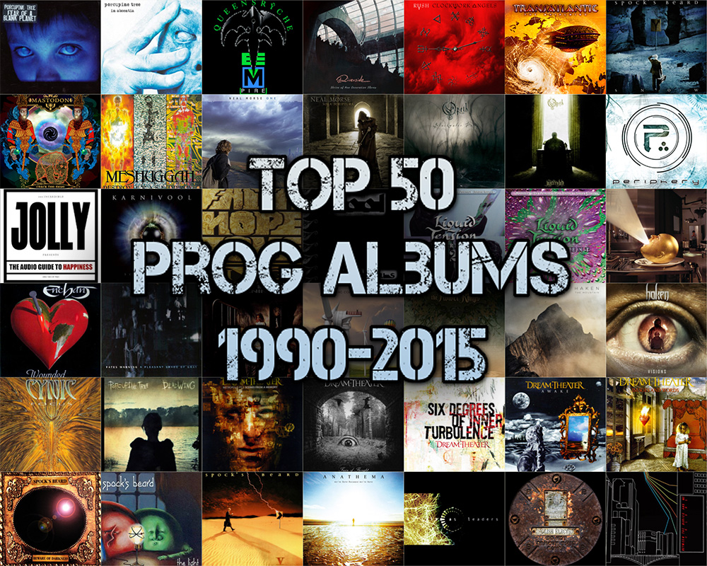 Salg historisk ukrudtsplante Top 50 Prog Albums 1990-2015 - The Prog Report