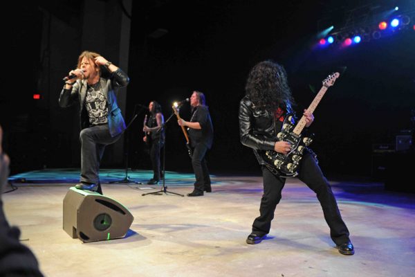 Queensryche perform at The Pompano Beach Amphitheater.