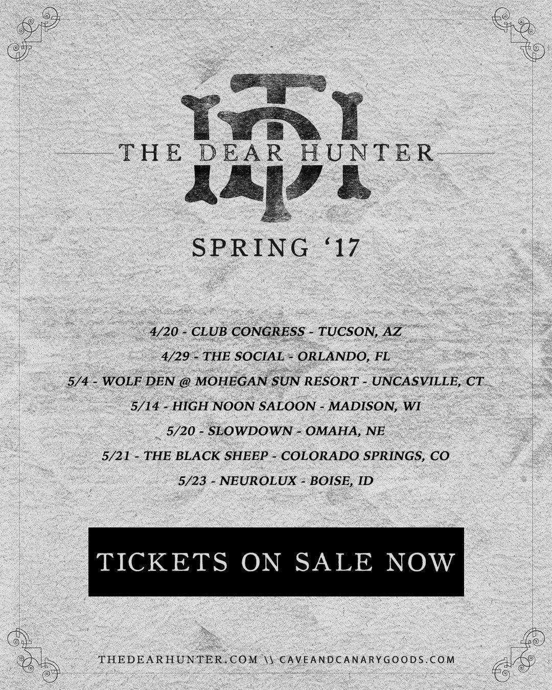 The Dear Hunter announce Spring headlining dates The Prog Report