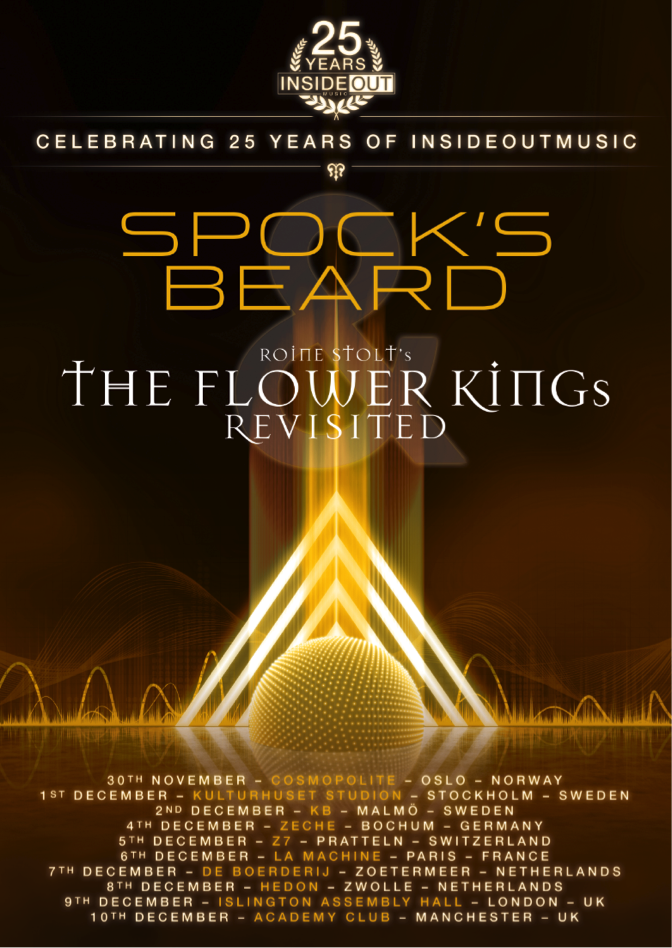 Spock’s Beard & Roine Stolt’s The Flower King’s announce EU tour ...