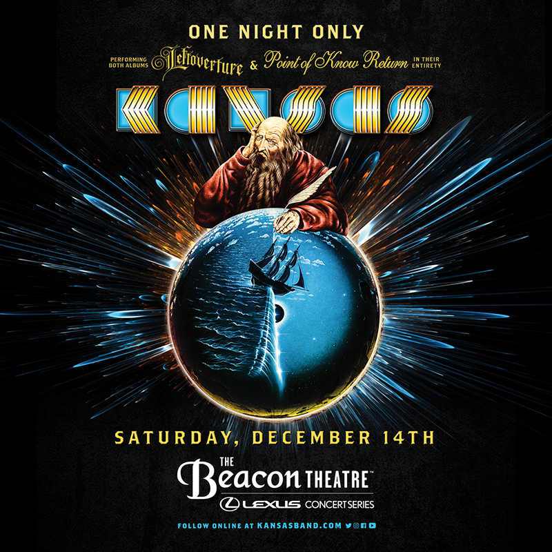 KANSAS to perform iconic albums Leftoverture and Point of Know Return