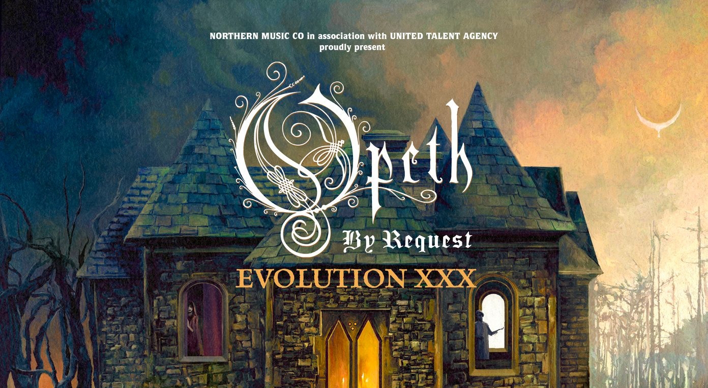Opeth announce "Evolution XXX 'By Request' Tour" celebrating their 30th
