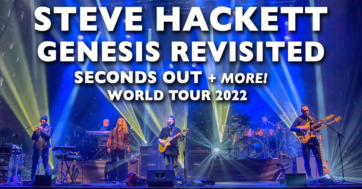 Steve Hackett reveals full North America dates for 'Seconds Out + More