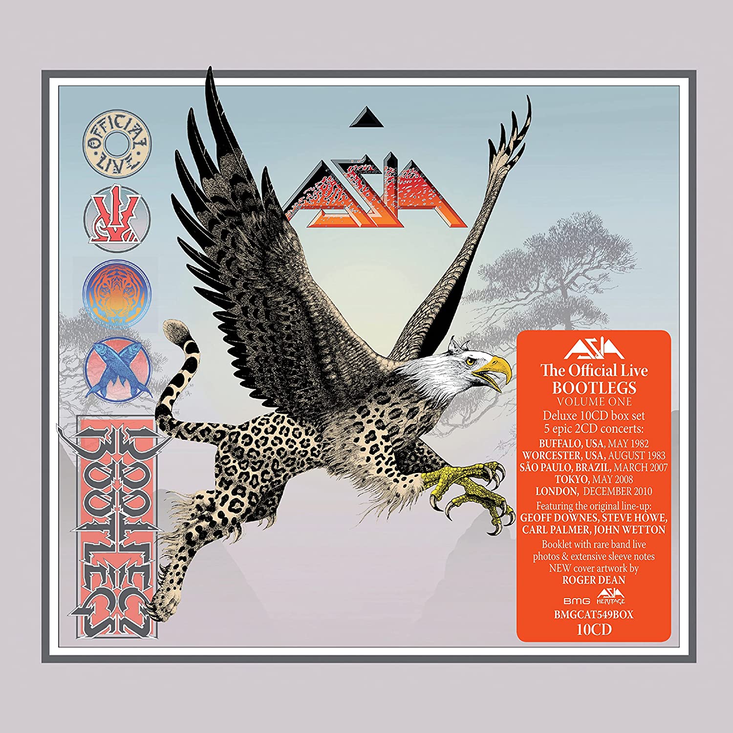 Asia - The Official Live Bootlegs Volume One (Review) - The Prog