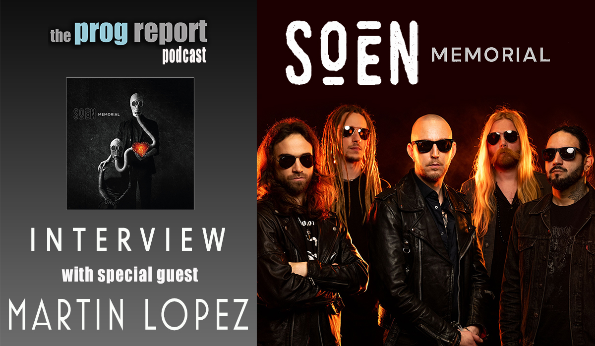 Martin Lopez (SOEN) Interview - Memorial - The Prog Report