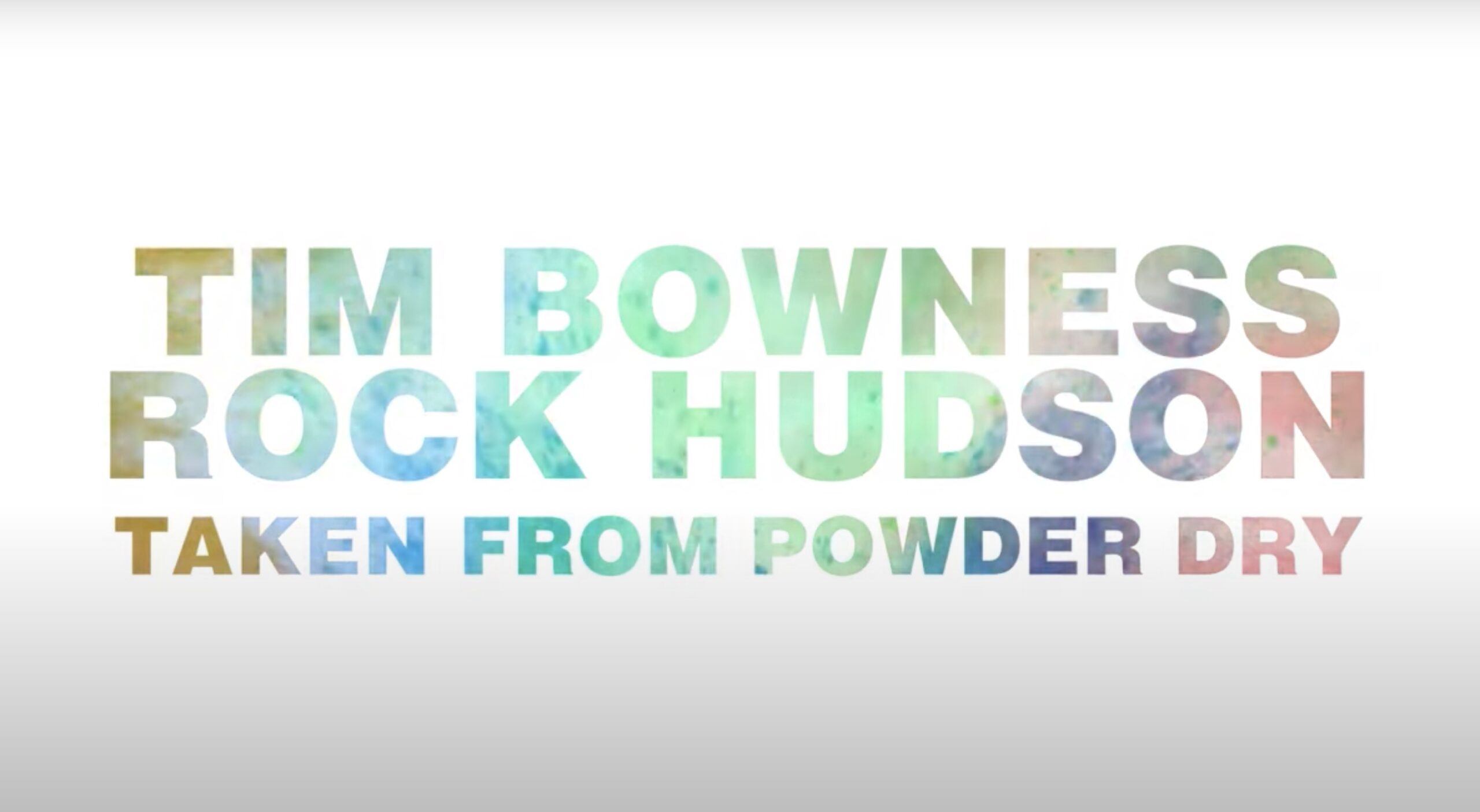 Tim Bowness announces new album 'Powder Dry' and single 